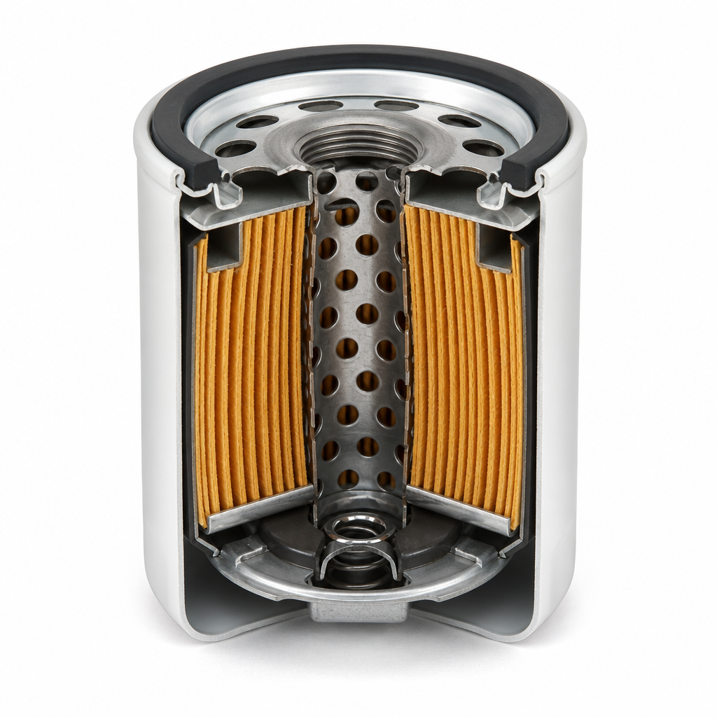Hydraulic return filter 10 µm